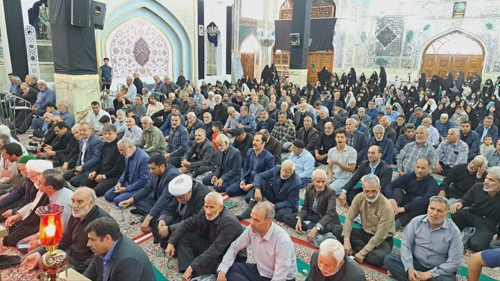 تصاویر| نماز جمعه طبس با حضور استاندار خراسان جنوبی