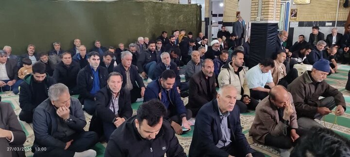 تصاویر/نخستین نماز جمعه سال ۱۴۰۵ در مامونیه