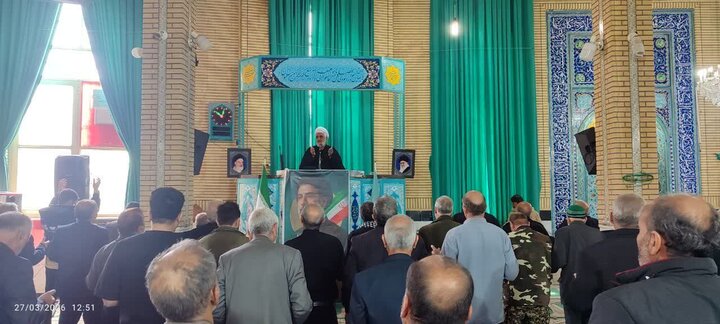 تصاویر/نخستین نماز جمعه سال ۱۴۰۵ در مامونیه