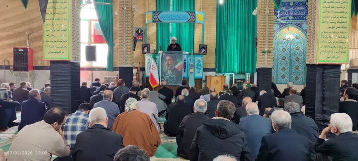 تصاویر/نخستین نماز جمعه سال ۱۴۰۵ در مامونیه