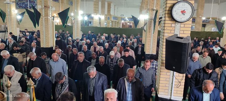 تصاویر/نخستین نماز جمعه سال ۱۴۰۵ در مامونیه