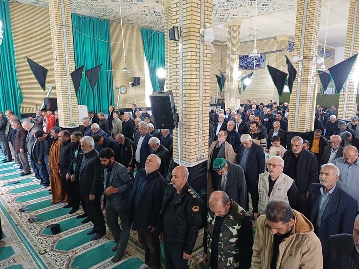 تصاویر/نخستین نماز جمعه سال ۱۴۰۵ در مامونیه