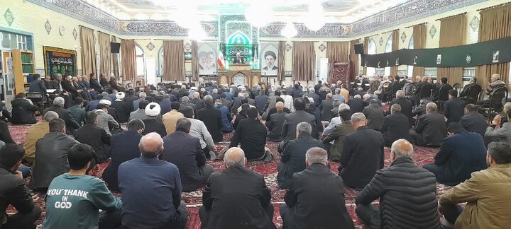 تصاویر/ اقامه نماز جمعه شهرستان اسکو