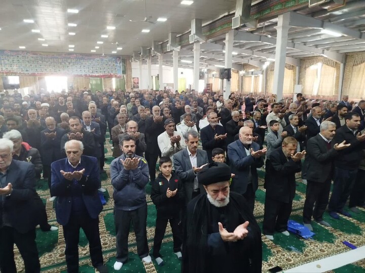 تصاویر/ نماز عبادی سیاسی جمعه شهر بجستان