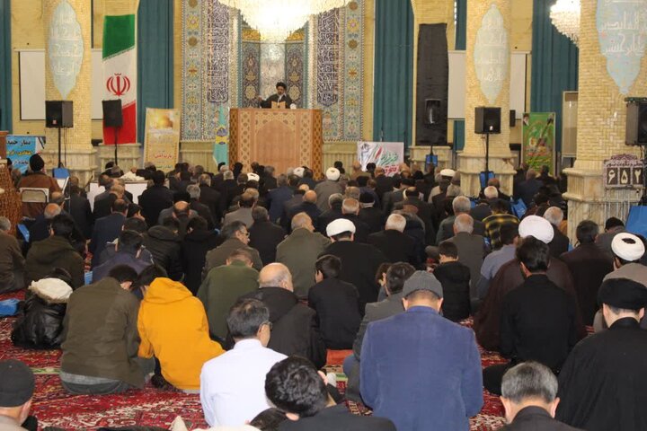 تصاویر/ اقامه نماز جمعه شهرستان بناب