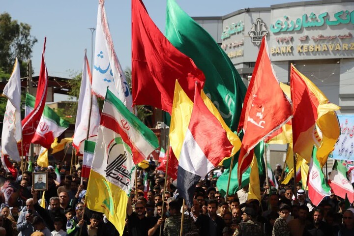 همبستگی عشایر غیور ایران و حشد‌الشعبی عراق در شهرستان دشت آزادگان
