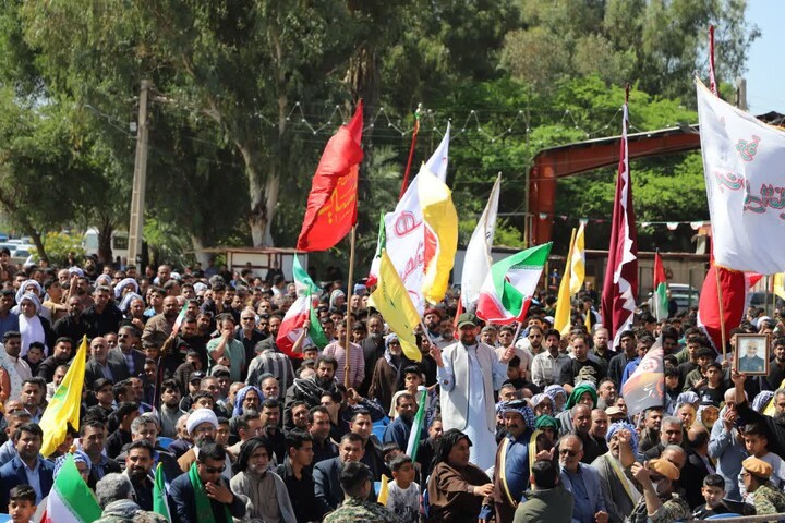 همبستگی عشایر غیور ایران و حشد‌الشعبی عراق در شهرستان دشت آزادگان