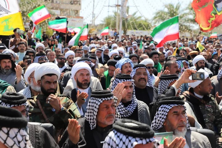 همبستگی عشایر غیور ایران و حشد‌الشعبی عراق در شهرستان دشت آزادگان
