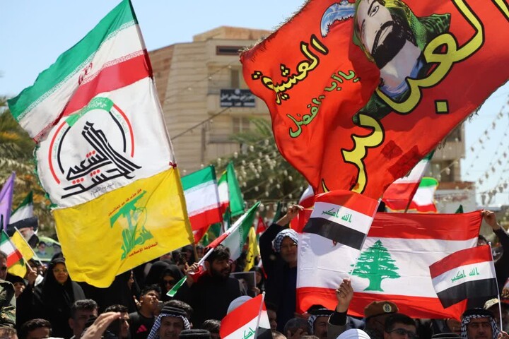 همبستگی عشایر غیور ایران و حشد‌الشعبی عراق در شهرستان دشت آزادگان
