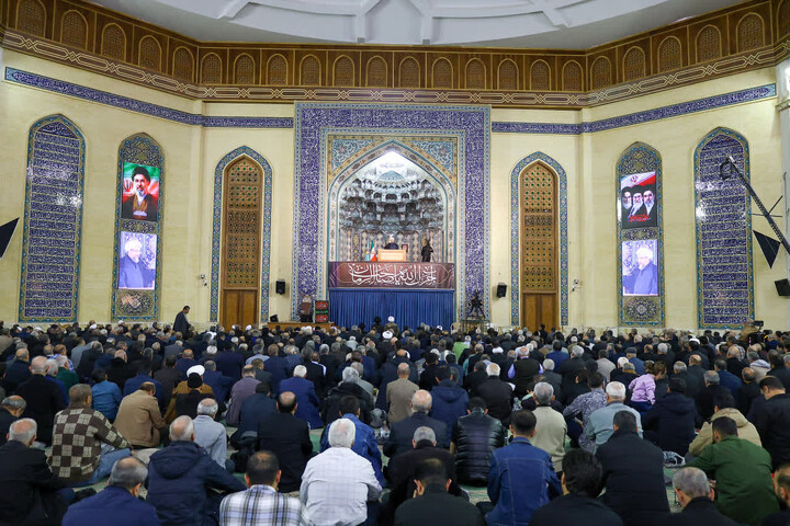 تصاویر/ اقامه نماز جمعه شهرستان تبریز
