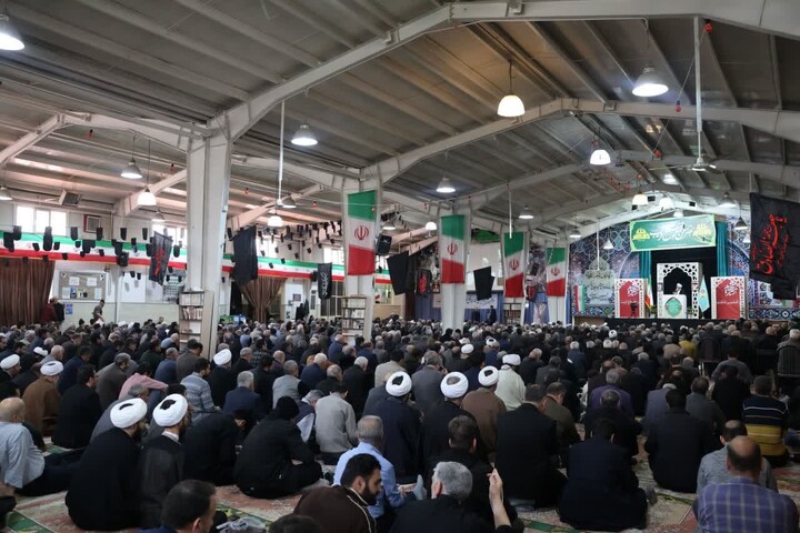 تصاویر/ اقامه نماز جمعه شهرستان مرند