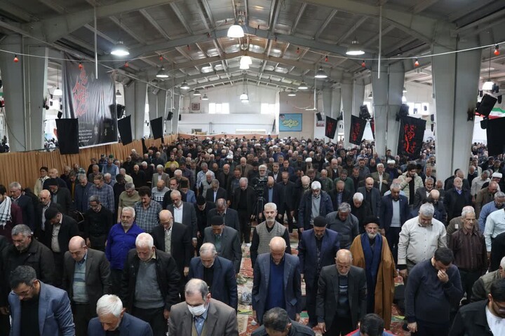 تصاویر/ اقامه نماز جمعه شهرستان مرند