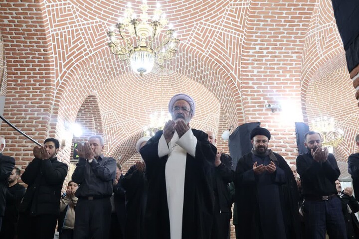 تصاویر/ اقامه نماز جمعه شهرستان مرند