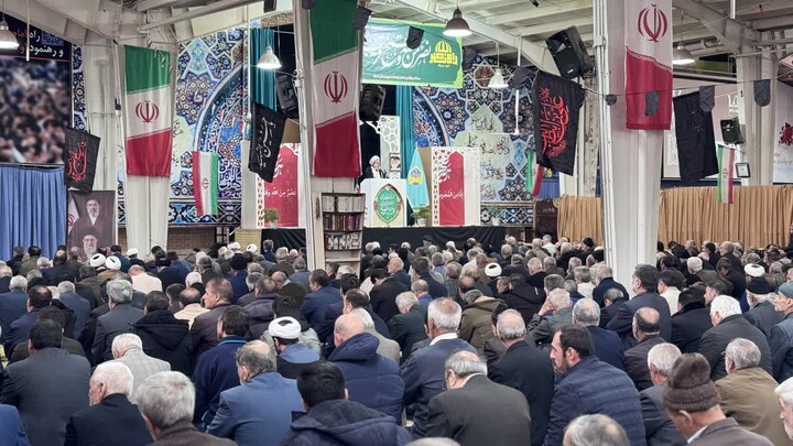 تصاویر/ اقامه نماز جمعه شهرستان مرند