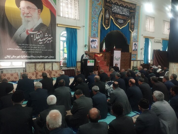 تصاویر/ اقامه نماز جمعه شهرستان لیلان