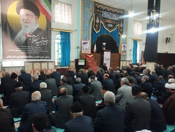 تصاویر/ اقامه نماز جمعه شهرستان لیلان