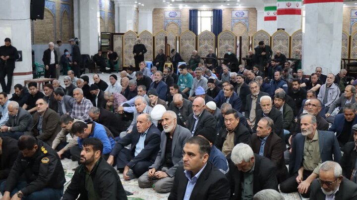 تصاویر/ اولین نماز عبادی سیاسی جمعه باقرشهر و کهریزک در سال جدید