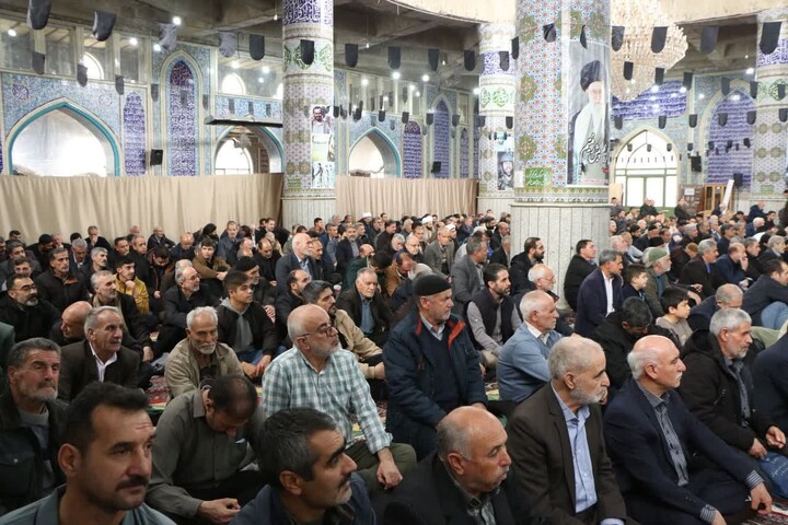 تصاویر/ اقامه نماز جمعه شهرستان خرمدره