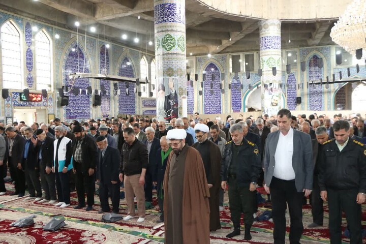 تصاویر/ اقامه نماز جمعه شهرستان خرمدره