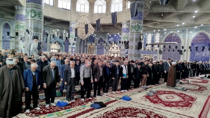 تصاویر/ اقامه نماز جمعه شهرستان خرمدره