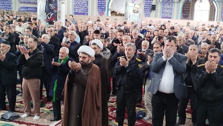 تصاویر/ اقامه نماز جمعه شهرستان خرمدره