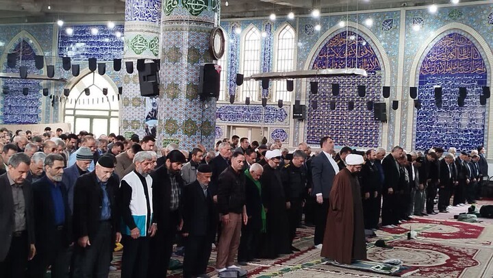 تصاویر/ اقامه نماز جمعه شهرستان خرمدره