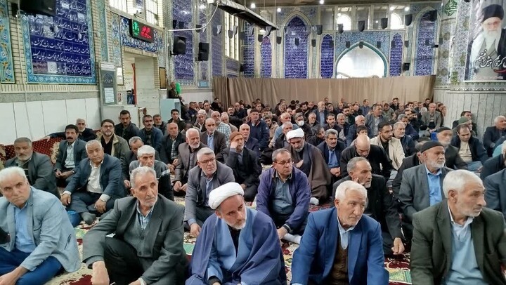 تصاویر/ اقامه نماز جمعه شهرستان خرمدره