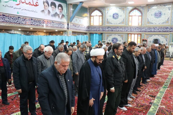 تصاویر/ اقامه نماز جمعه شهرستان جلفا