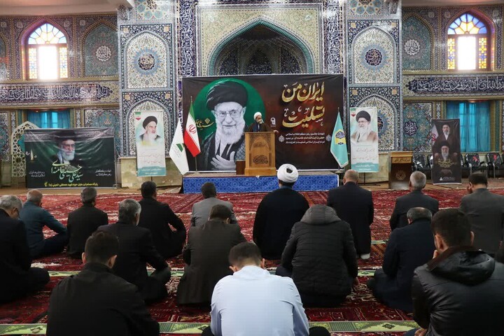 تصاویر/ اقامه نماز جمعه شهرستان جلفا