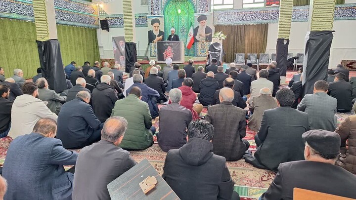 تصاویر/ اقامه نماز جمعه شهرستان ترکمنچای