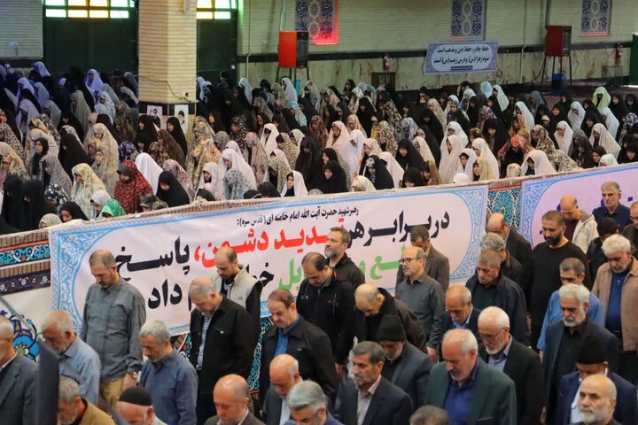 تصاویر/ نماز عبادی سیاسی جمعه در اسلامشهر