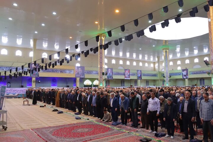 تصاویر/ نماز عبادی سیاسی جمعه در اسلامشهر