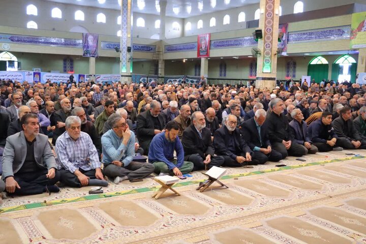 تصاویر/ نماز عبادی سیاسی جمعه در اسلامشهر