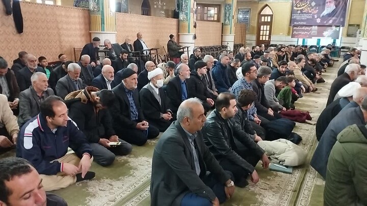 تصاویر/ اقامه نماز جمعه شهرستان هیدج