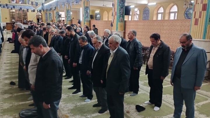 تصاویر/ اقامه نماز جمعه شهرستان هیدج