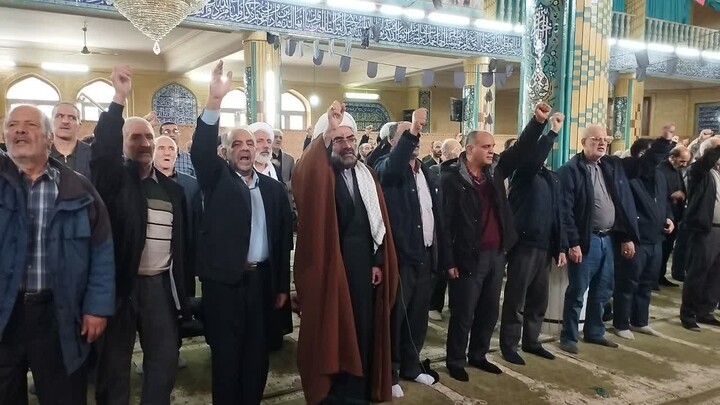 تصاویر/ اقامه نماز جمعه شهرستان هیدج