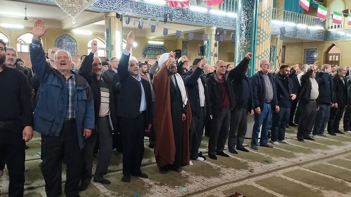 تصاویر/ اقامه نماز جمعه شهرستان هیدج