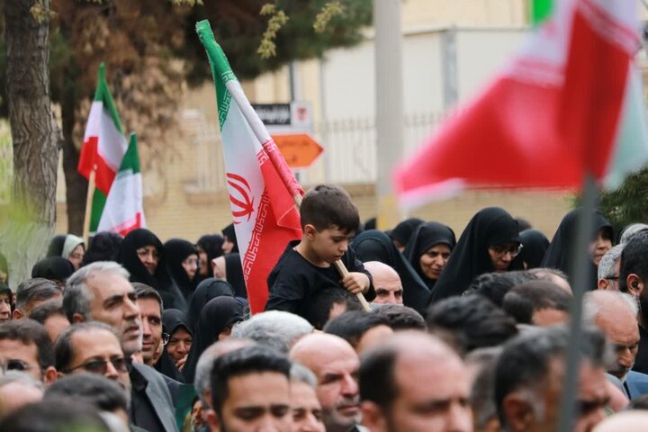 تصاویر/ مراسم تشییع شهید سردار امیر امیر محمدی در کرمان