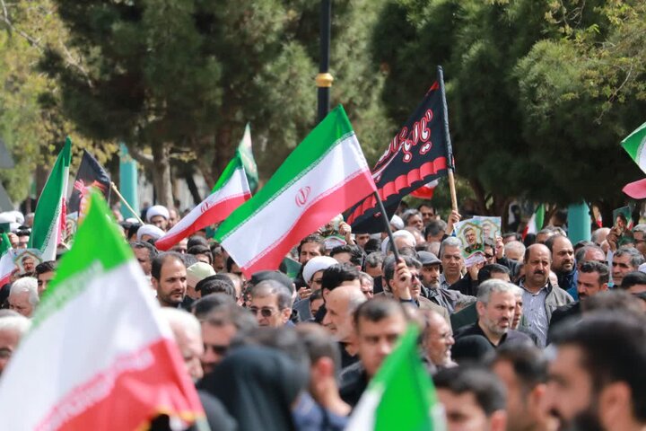 تصاویر/ مراسم تشییع شهید سردار امیر امیر محمدی در کرمان