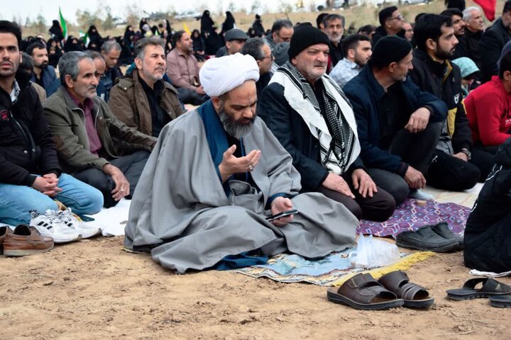 تصاویر/ دومین مراسم بزرگ استغاثه به حضرت حجت ابن الحسن درآران وبیدگل