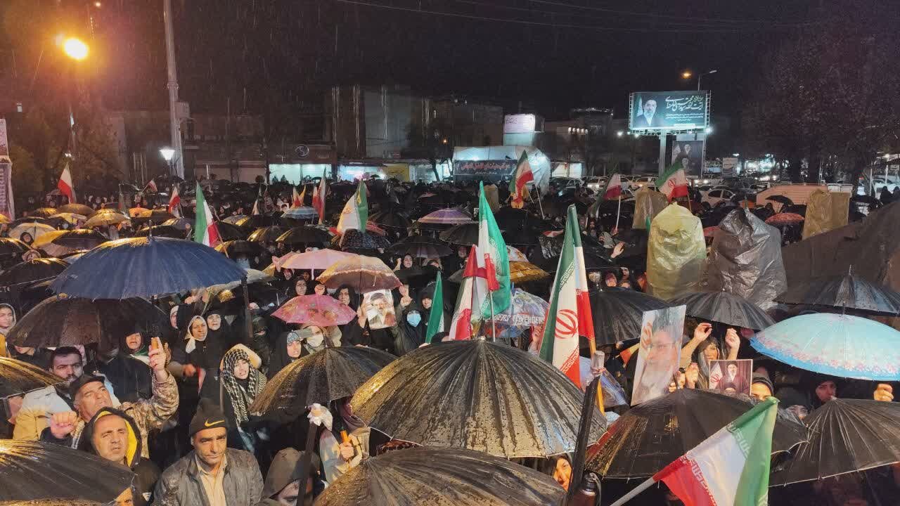تصاویر / حضور مردم انقلابی دلفان در بیست و ششمین قرار شبانه وطن دوستی