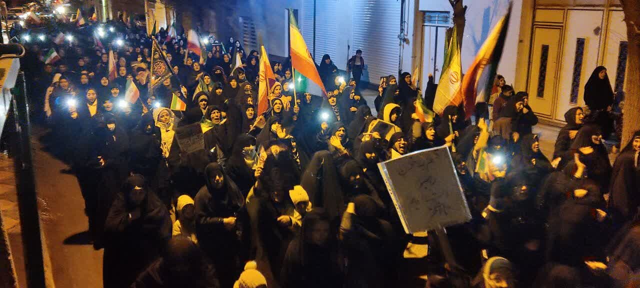 حضور مردم بهار در دفاع از انقلاب و کشور