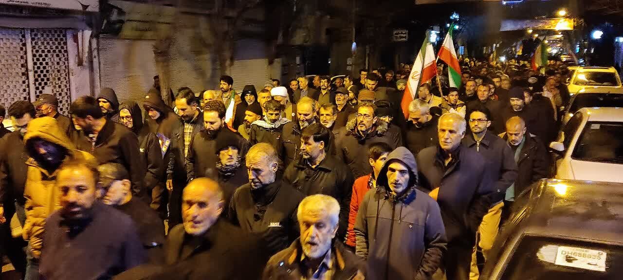 حضور مردم بهار در دفاع از انقلاب و کشور