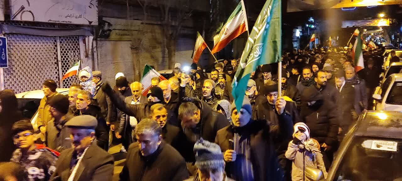حضور مردم بهار در دفاع از انقلاب و کشور
