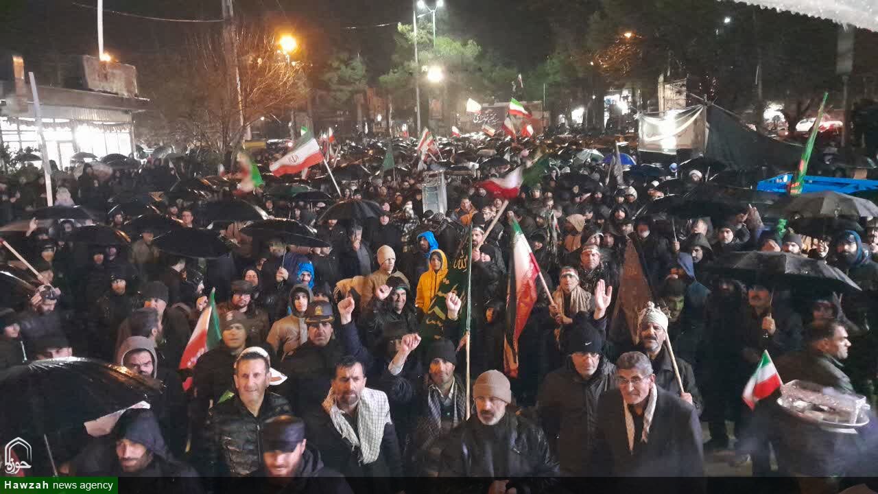 فیلم | طنین "ندای ایران" در نهاوند