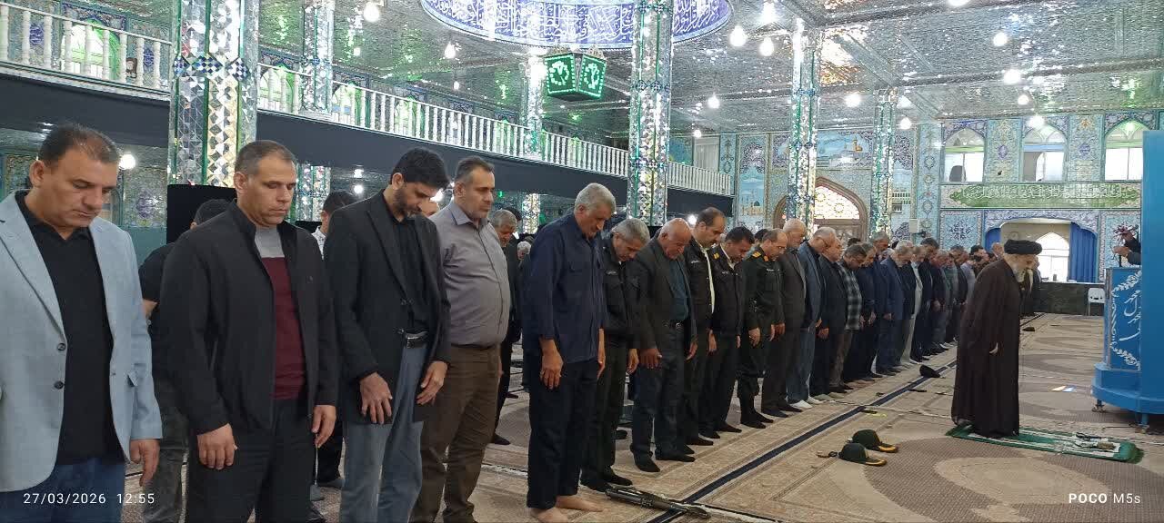 تصاویر/ نماز عبادی سیاسی جمعه بادرود