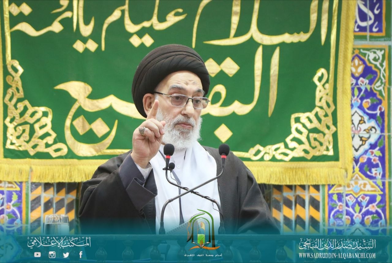 إمام جمعة النجف يدعو  الحكومة العراقية إلى قطع النفط المجاني عن الأردن ويشدد على مساندة إيران ولبنان