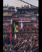 भारतीय कशमीर मे जनता ने ईरान के सुप्रीम लीडर के समर्थन मे गगन भेदी नारे लगाए