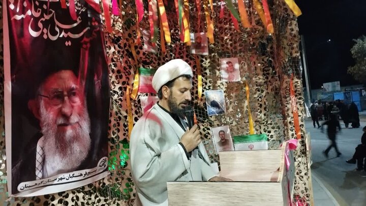 تصاویر/ تجمع شبانه در شهر کوهبنان