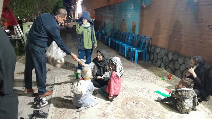 تصاویر/ برپایی موکب الحسین شهدای انتظامی استان یزد 7فروردین 1405